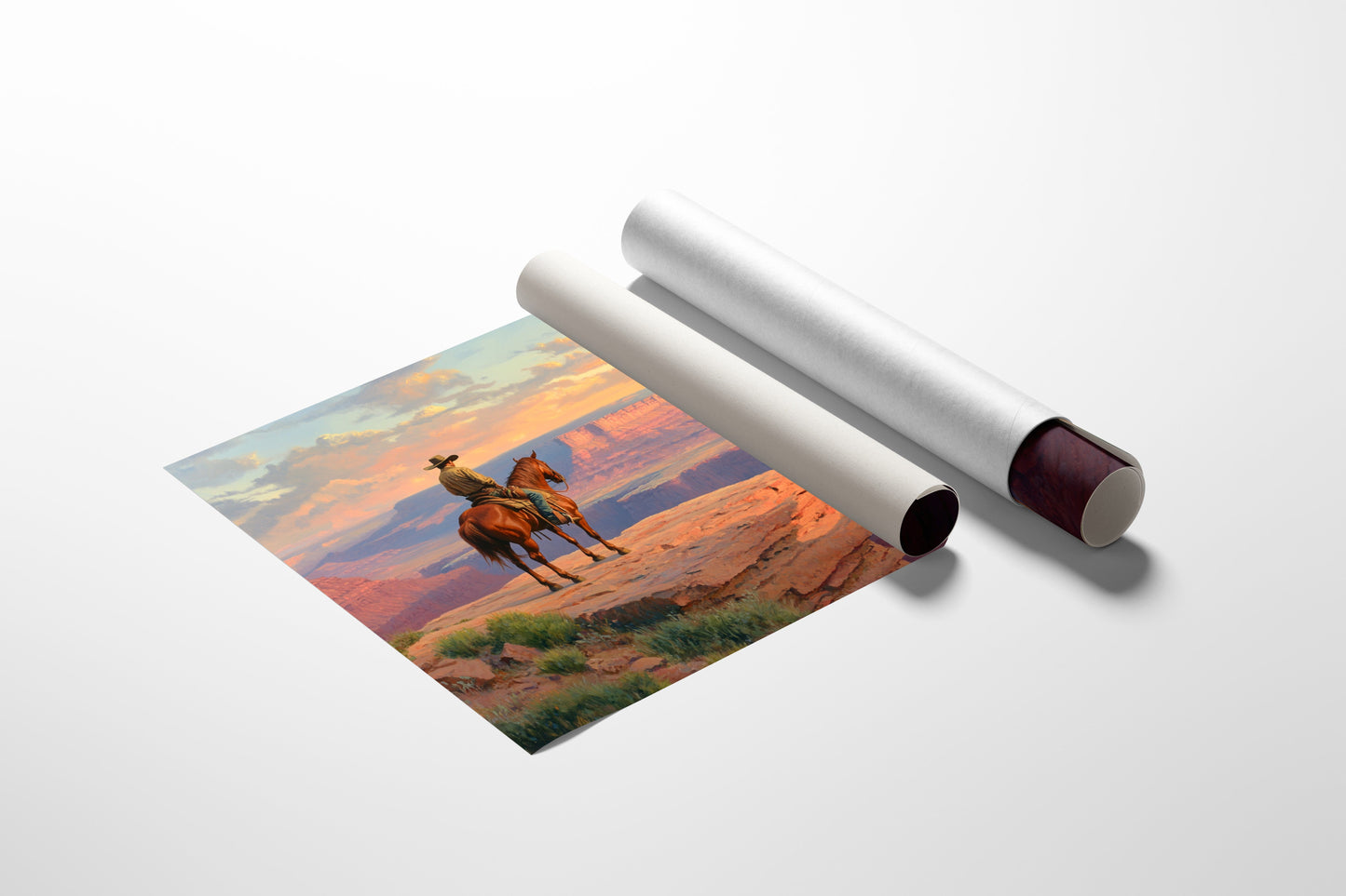 Red Rock Tales At Sunset's Edge