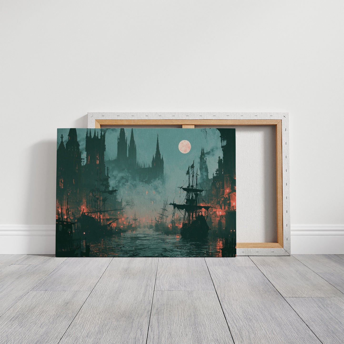 Harbor Under A Rose Moon