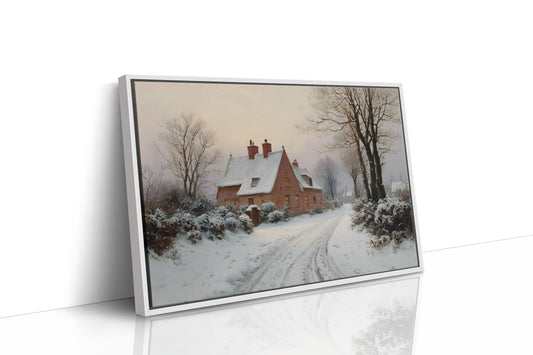 Brick Cottage Awaits Winter Stories