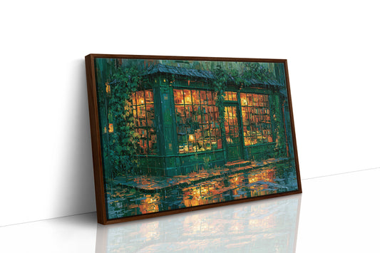 Rainlight on the Reading Room