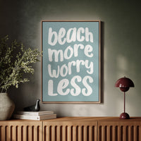 Coastal Letters Paint Simple Freedom