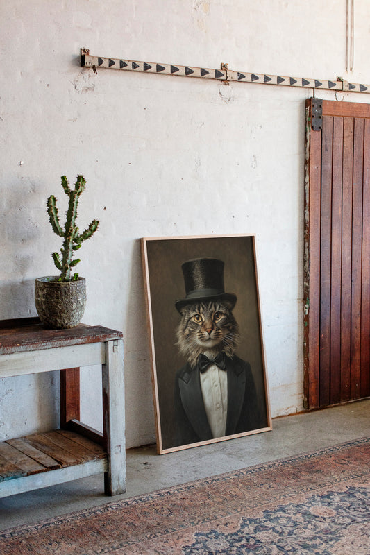 A Feline Affair in Formal Attire