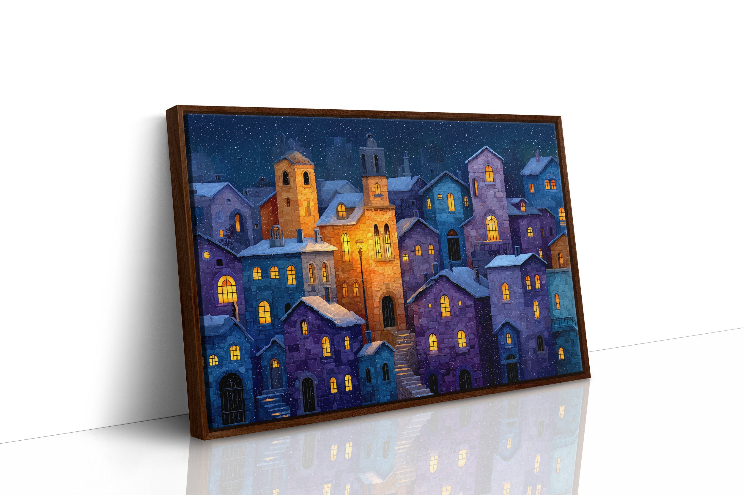 Old Town, Snowbound Night
