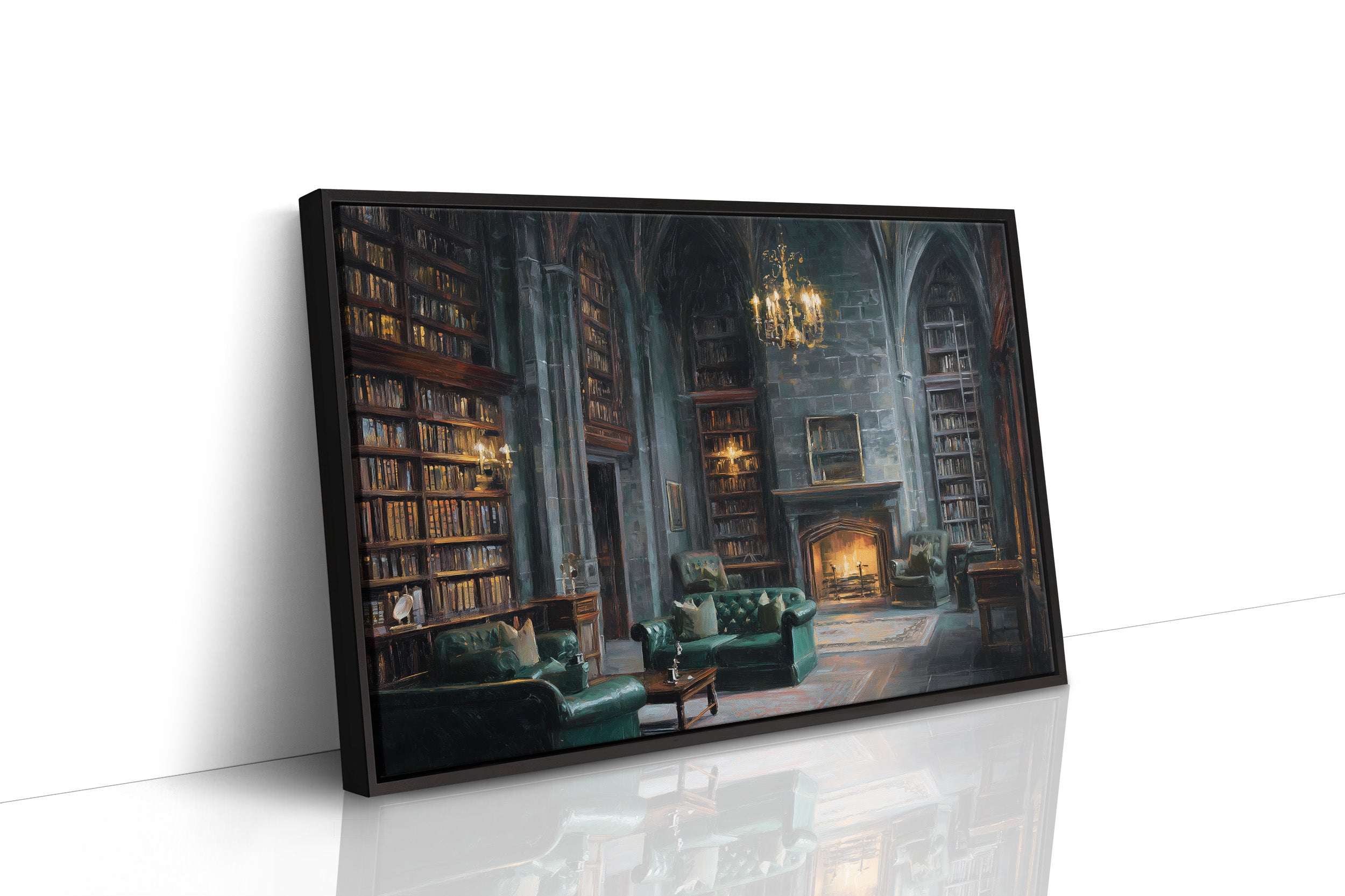 Fireside Scholars Await Evening Tales