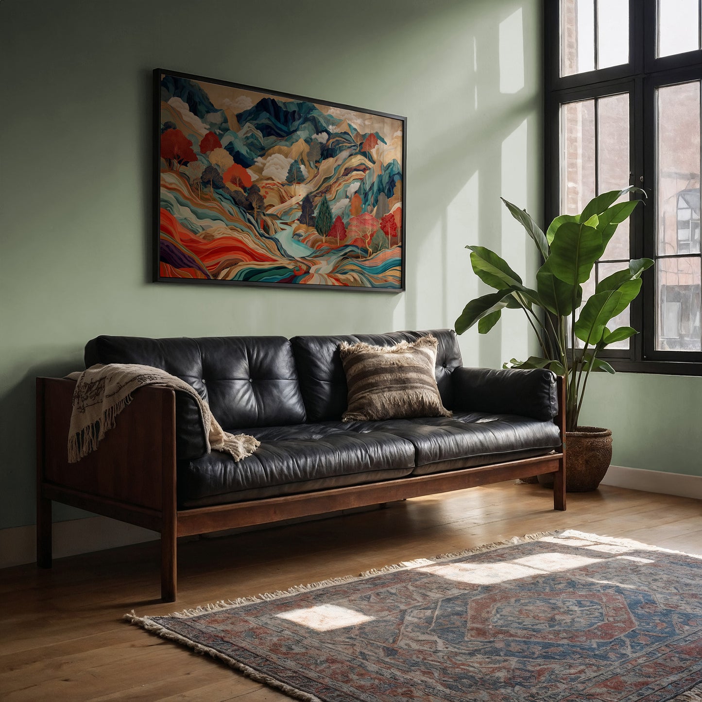 Mountain Rivers Paint Their Stories