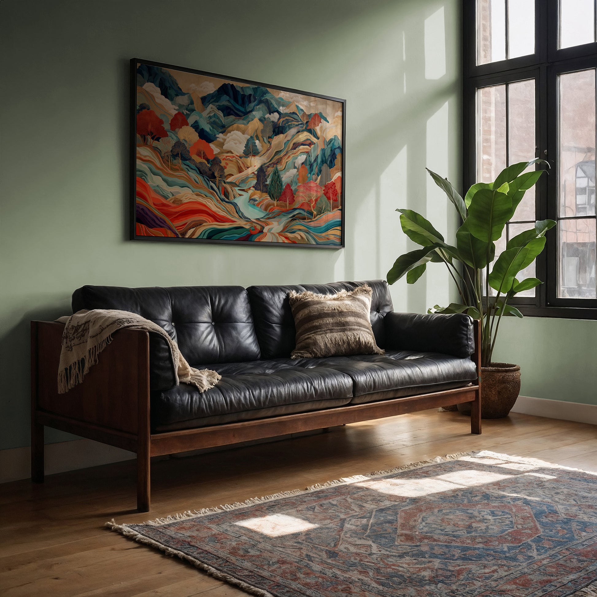 Mountain Rivers Paint Their Stories