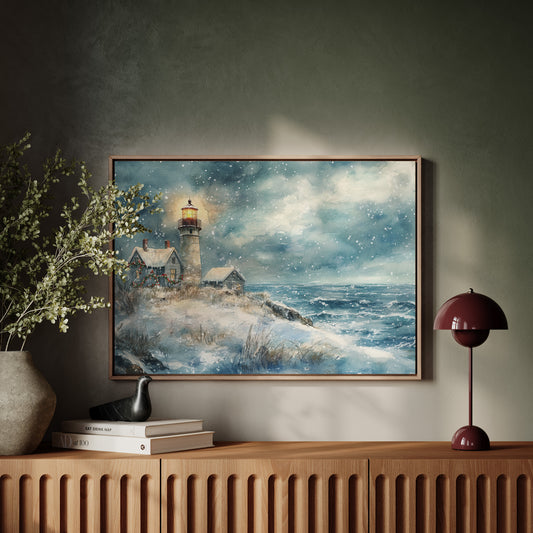 Winter Light Guides Ships Home