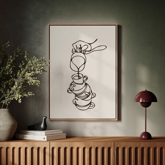 Teacups Pirouette Through Morning Steam