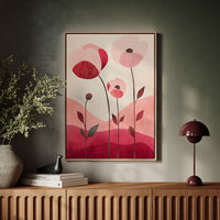Pink Poppies Dance At Dawn