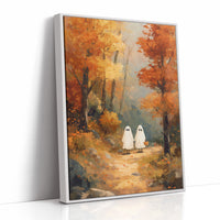 Spectral Wanderers in Autumn's Embrace