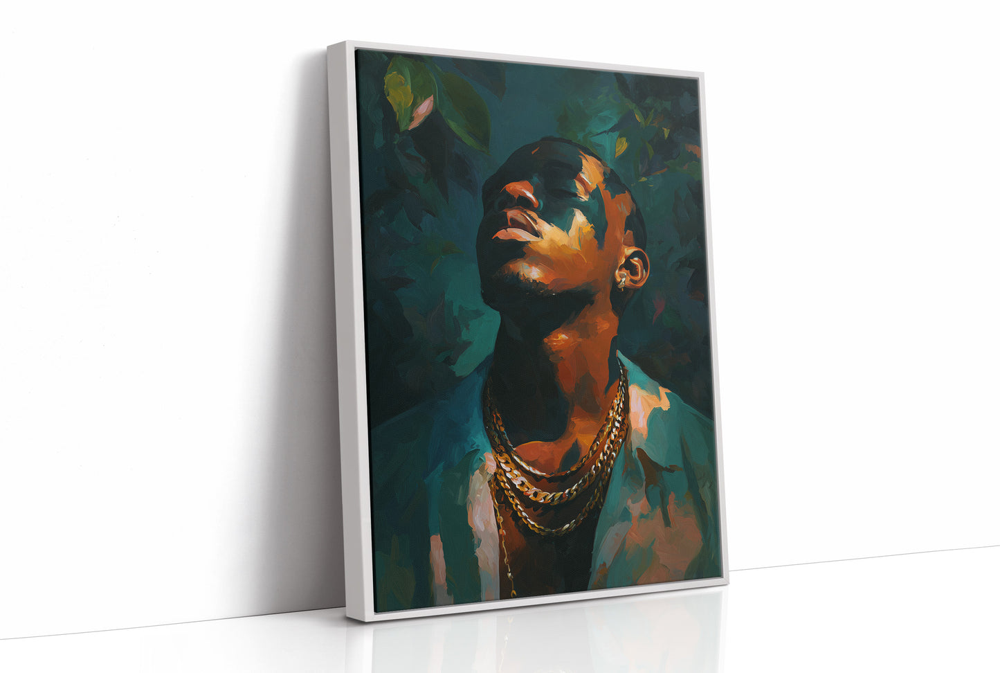 Gilded In Emerald Light