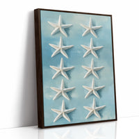 Sea Stars Float On Aqua Tide