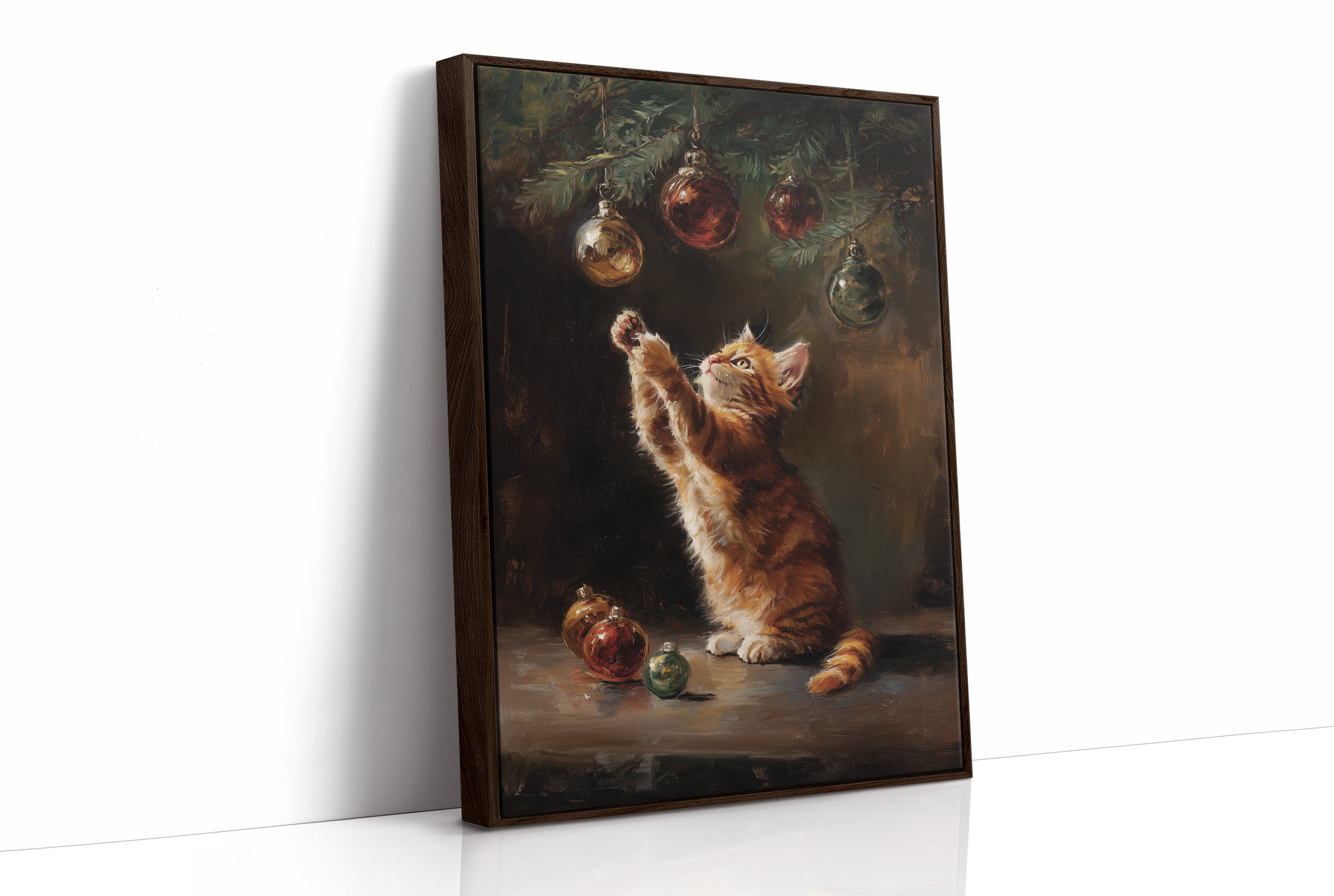 Curious Paws At Christmas