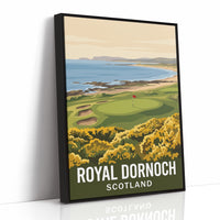 Gorse and a Red Flag Waving