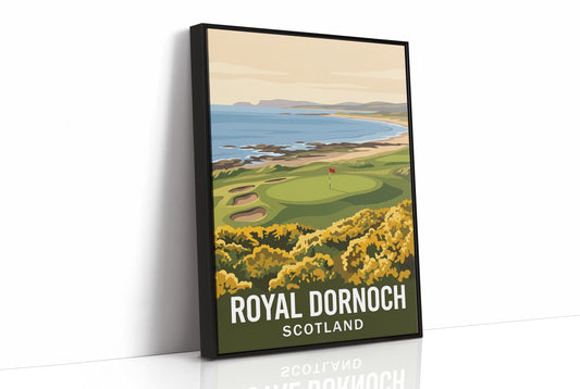 Gorse and a Red Flag Waving