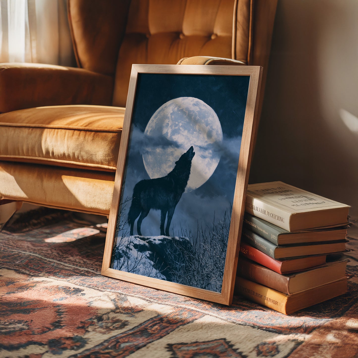 Howl Beneath the Full Moon