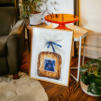Fresh Bread Wears Blue Ribbons