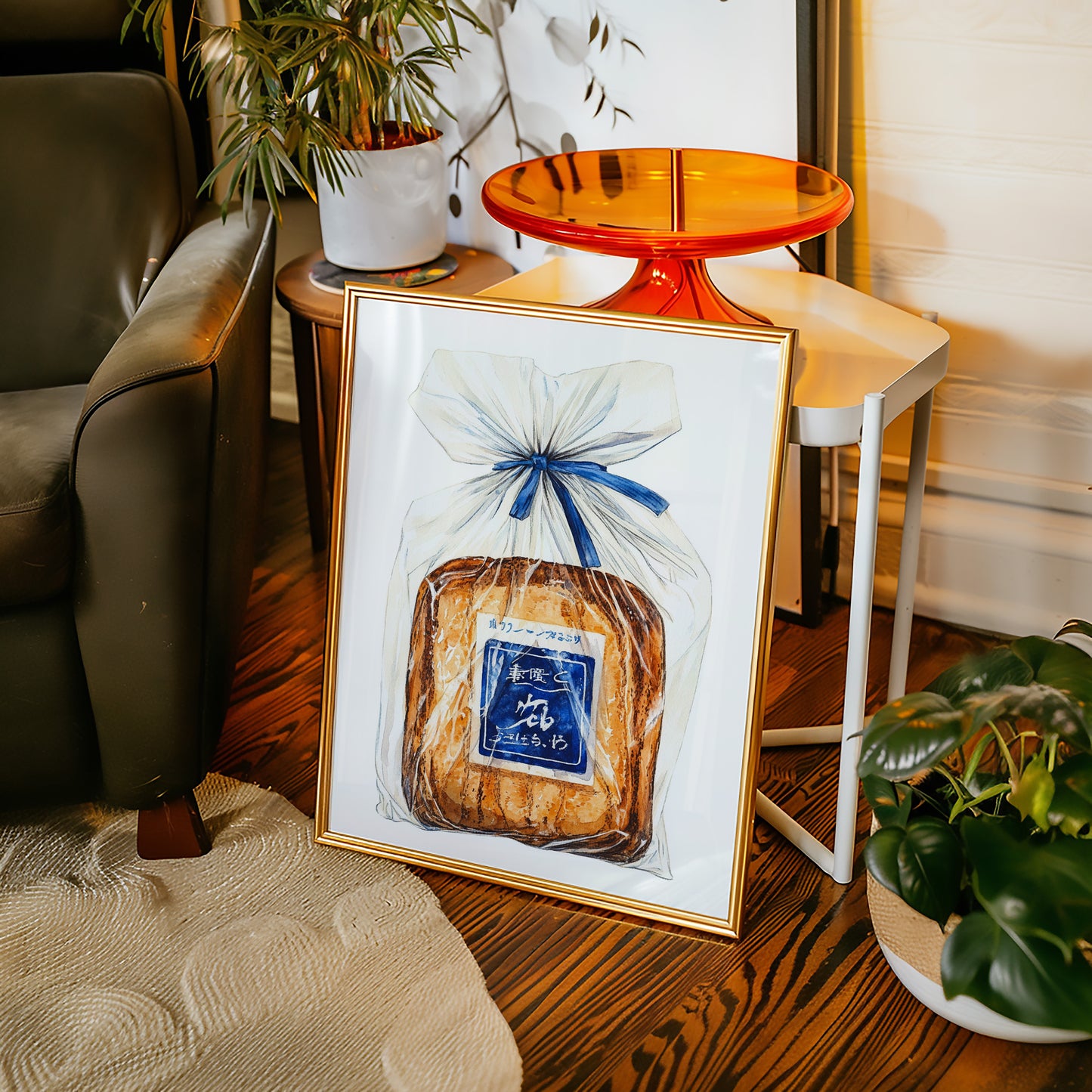 Fresh Bread Wears Blue Ribbons
