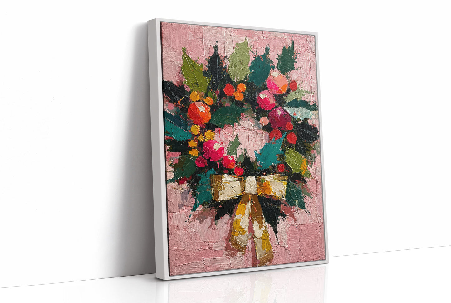 Wreath of Winter Blooms