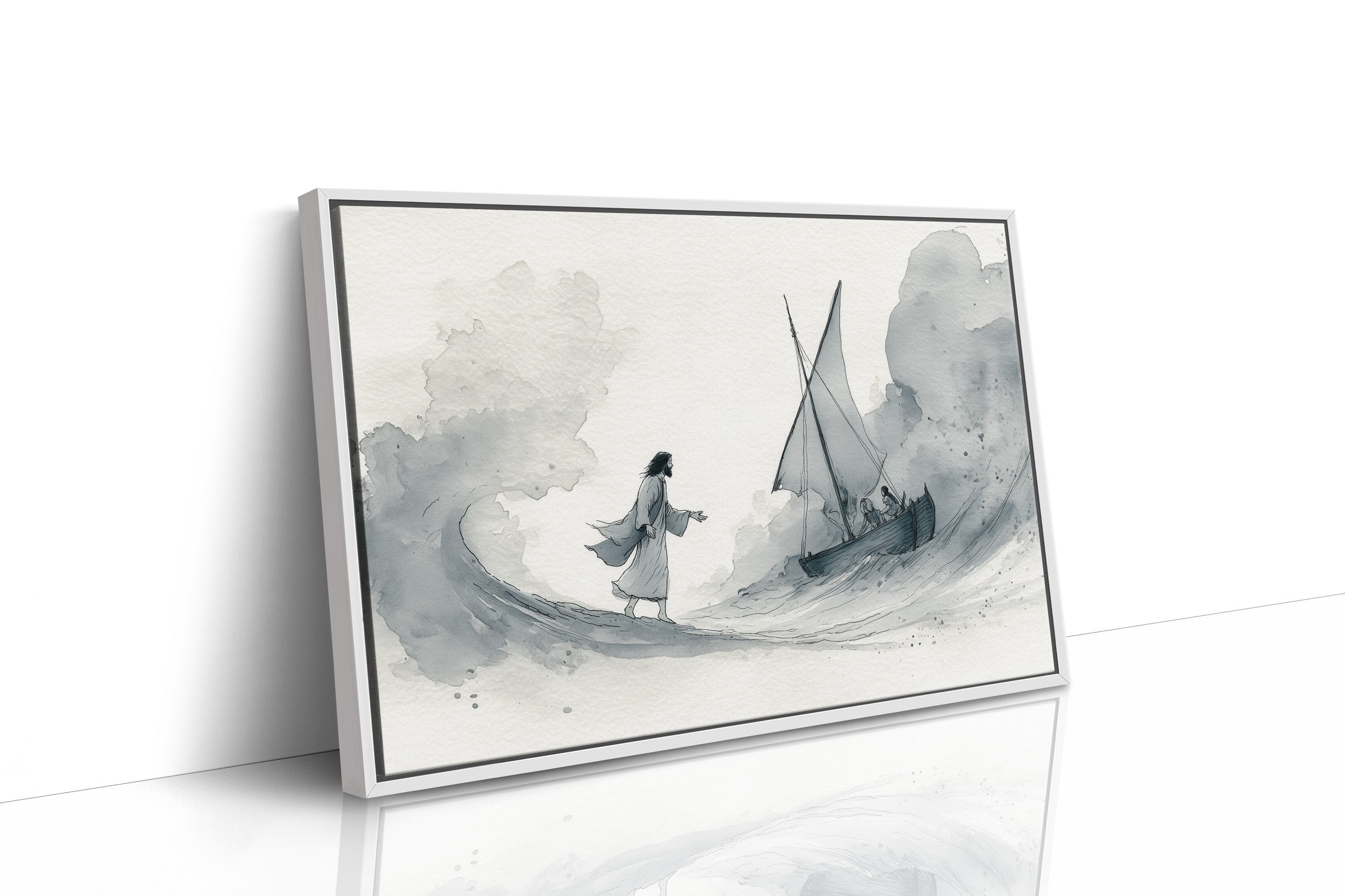 Faith Walks Upon Stormy Waters