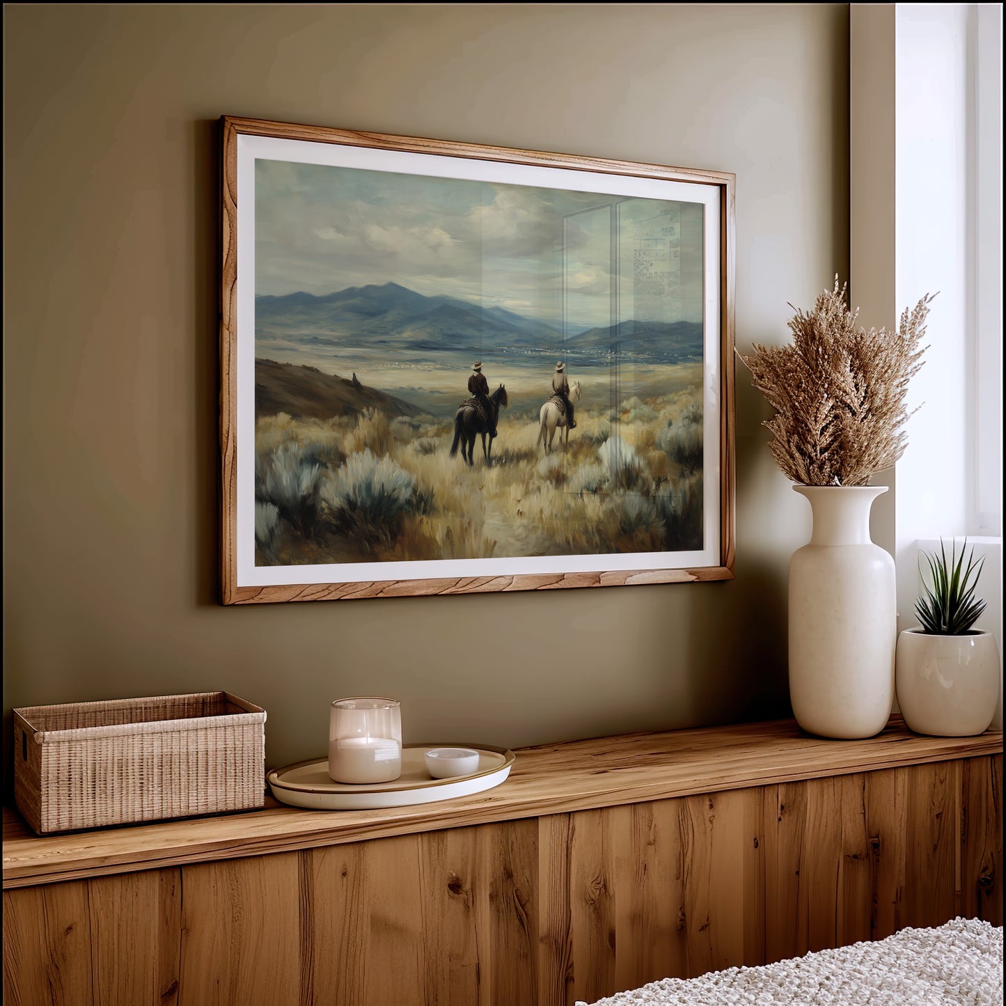 Sagebrush Tales Under Mountain Skies