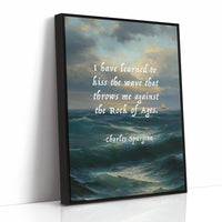 Kiss the Wave Rock of Ages Quote Art