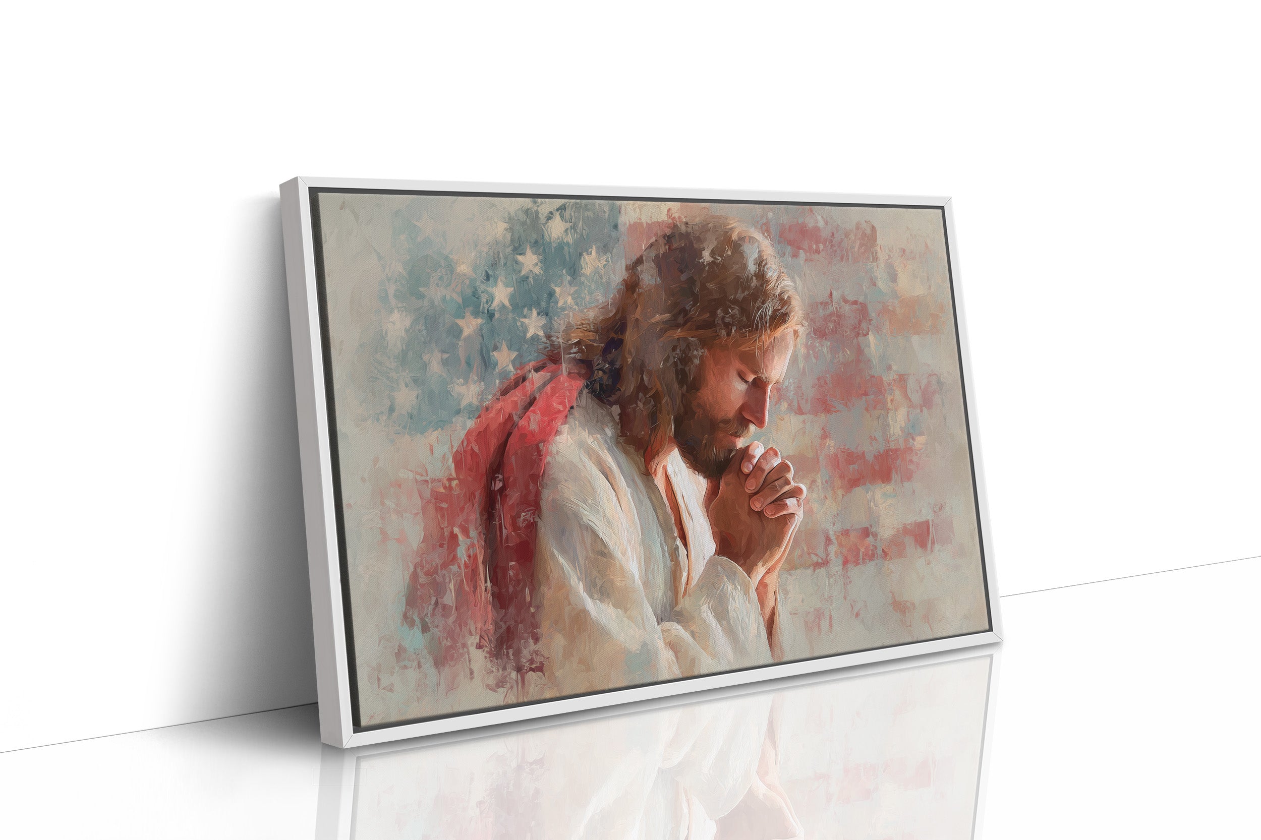 Patriot's Prayer in Brushstrokes
