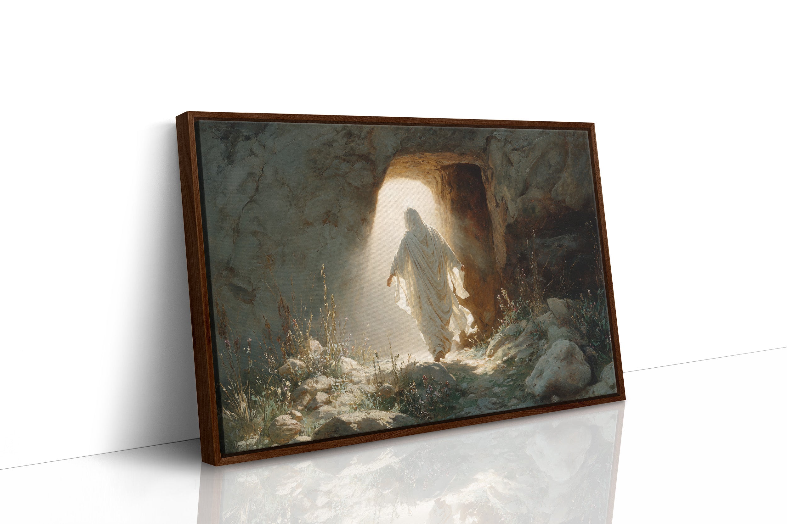 Light Beckons From Stone Passage