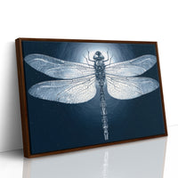 Dragonfly by Moonlight