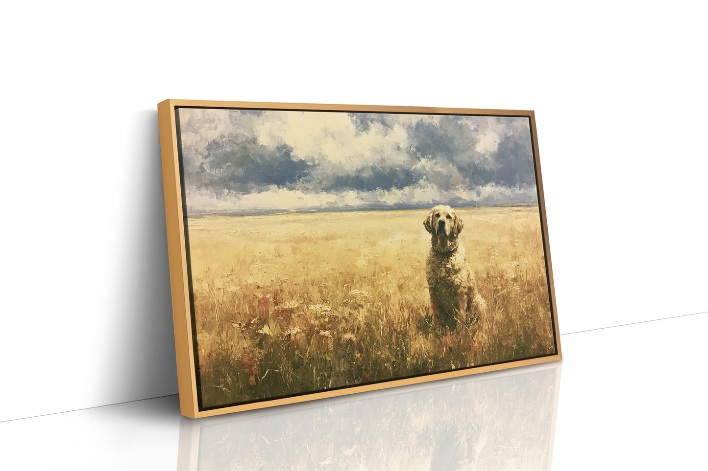 Golden Retriever, Big Sky Prairie
