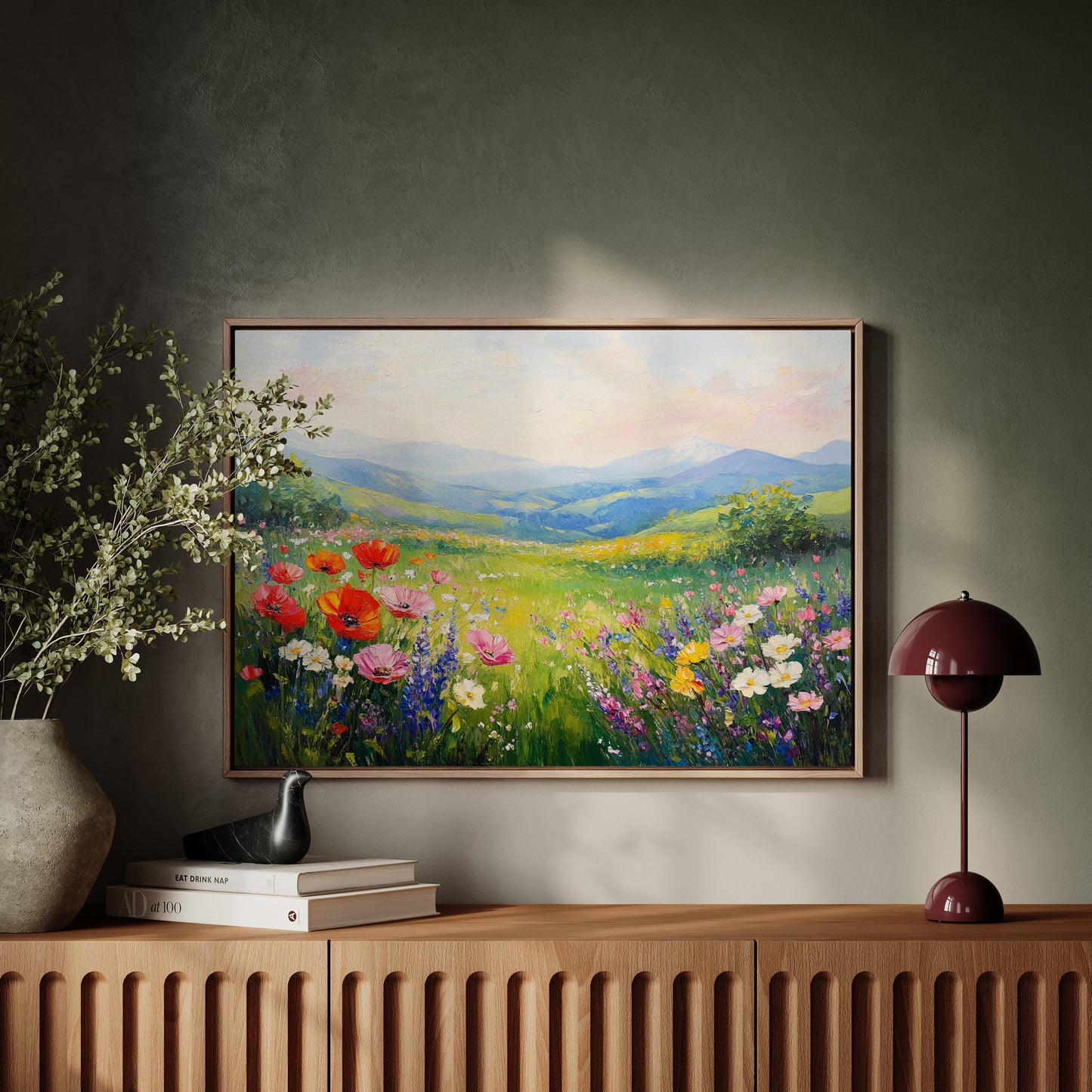 Summer Blooms Paint Mountain Dreams