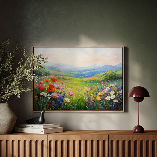 Summer Blooms Paint Mountain Dreams