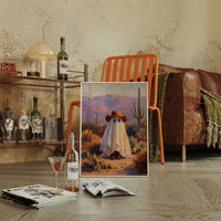 A Cowboy's Playful Mirage