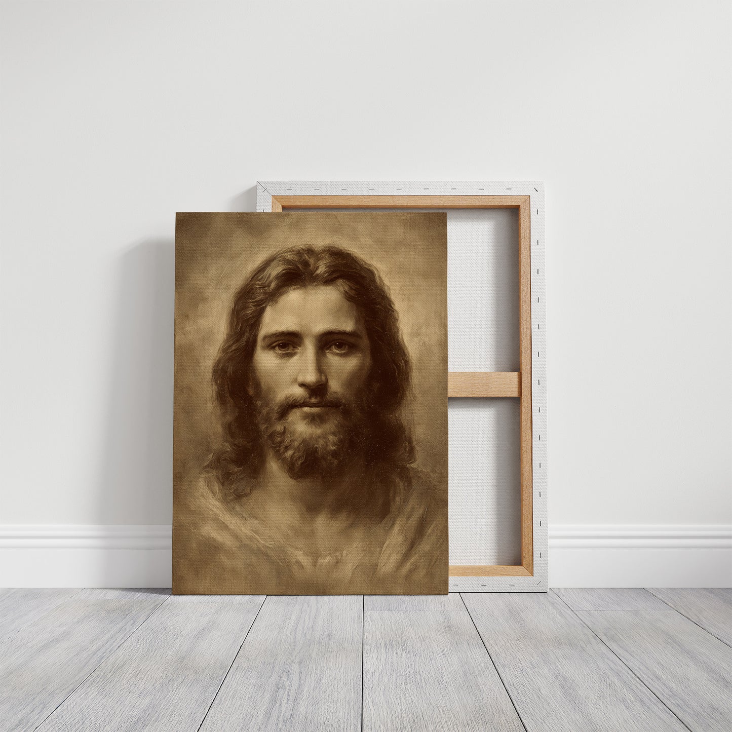 Rustic Table Holds Timeless Portrait