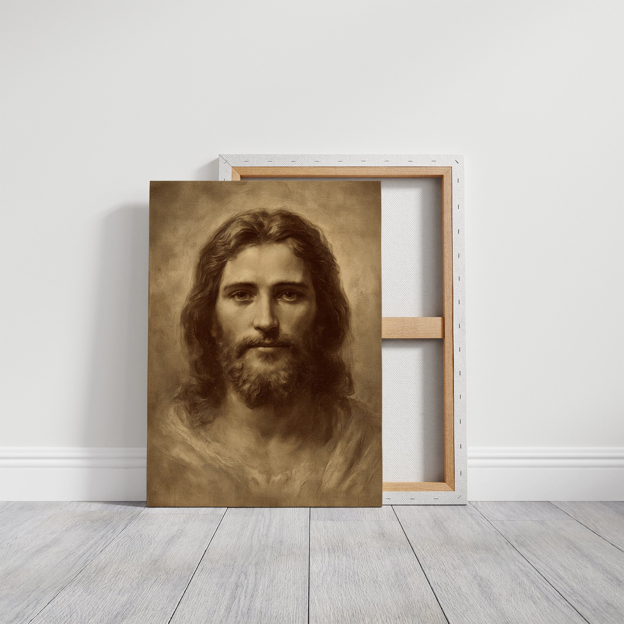 Rustic Table Holds Timeless Portrait