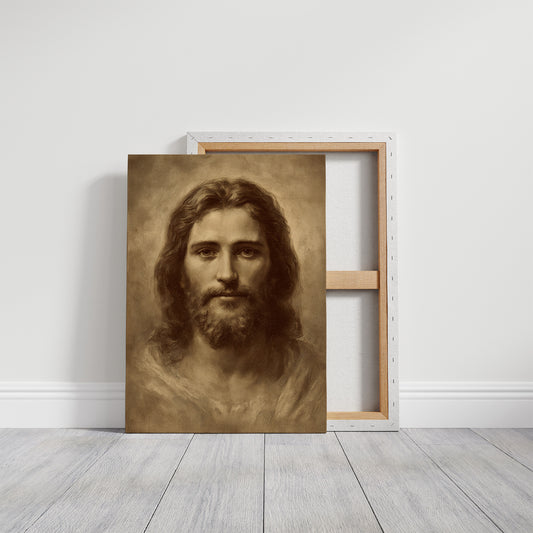 Rustic Table Holds Timeless Portrait