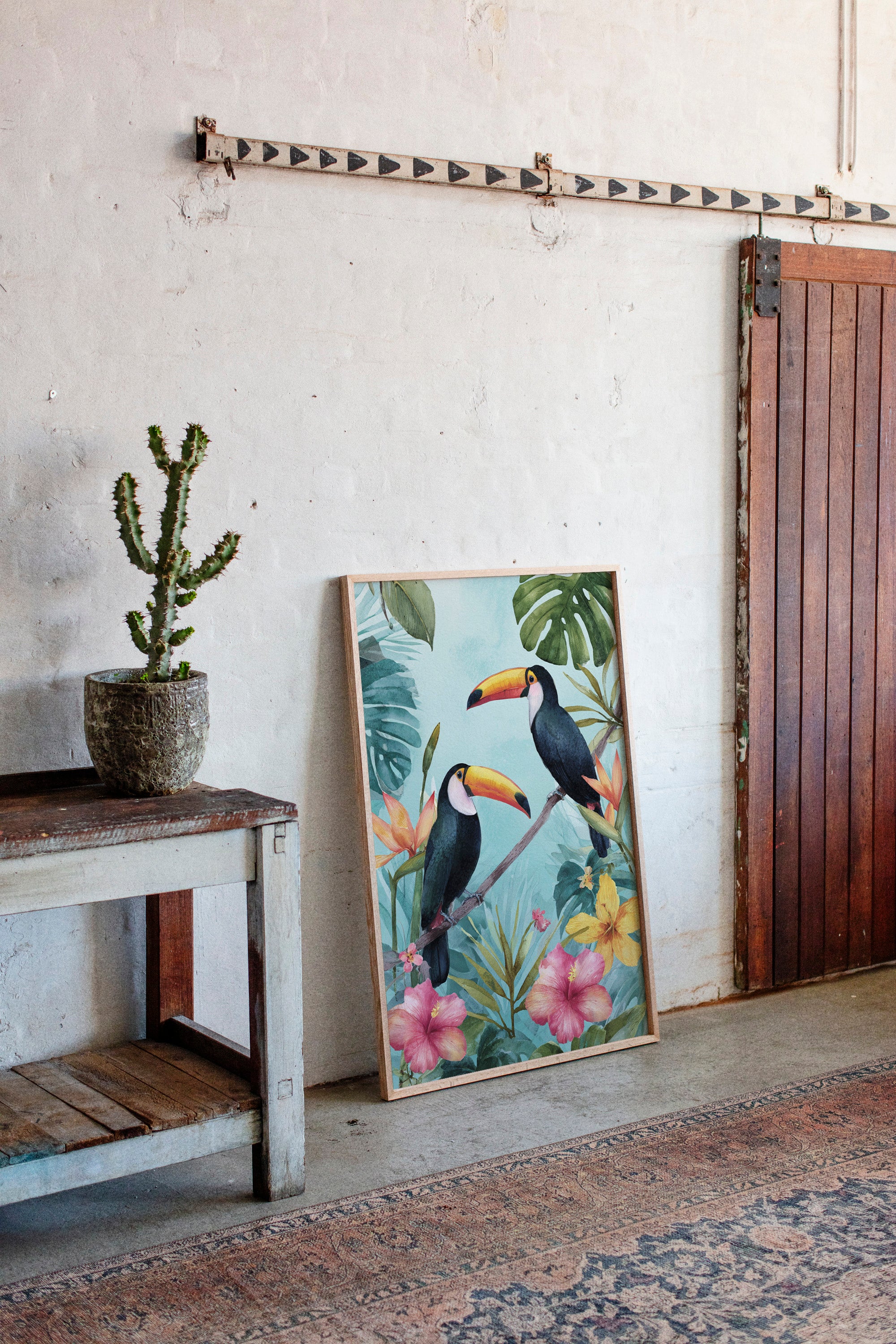 Conversations Among Tropical Blooms