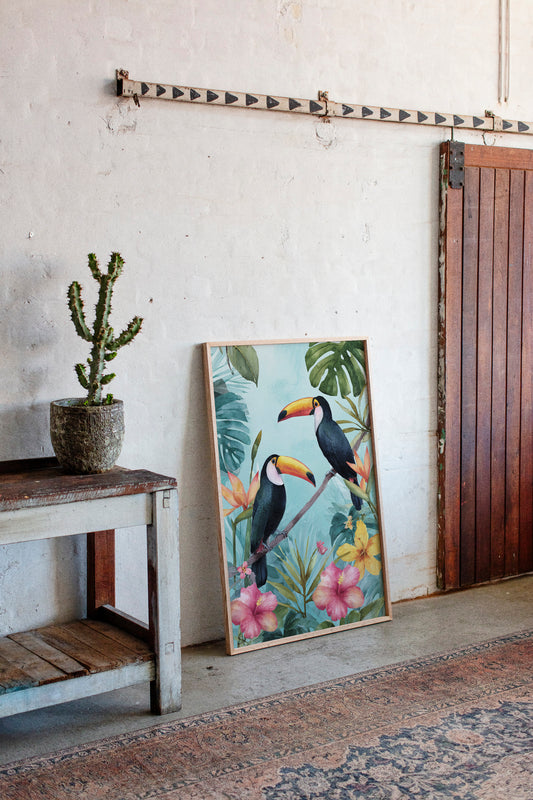 Conversations Among Tropical Blooms