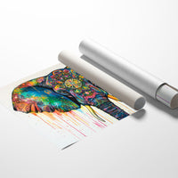 Sacred Colors Dance Through Tusks