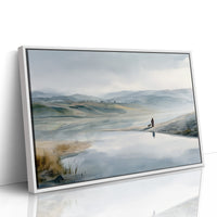 Solitude By The Misty Lake