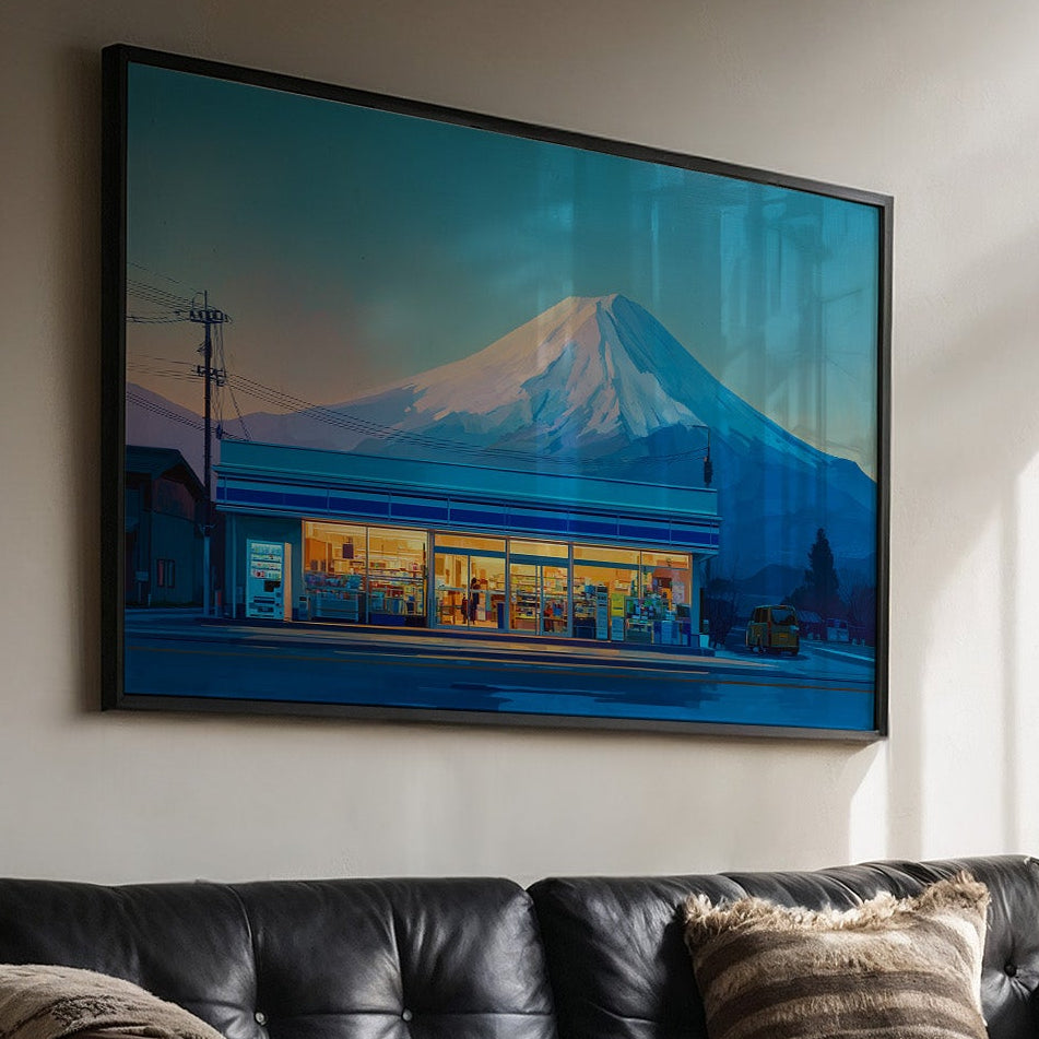 Late Night Under Mount Fuji