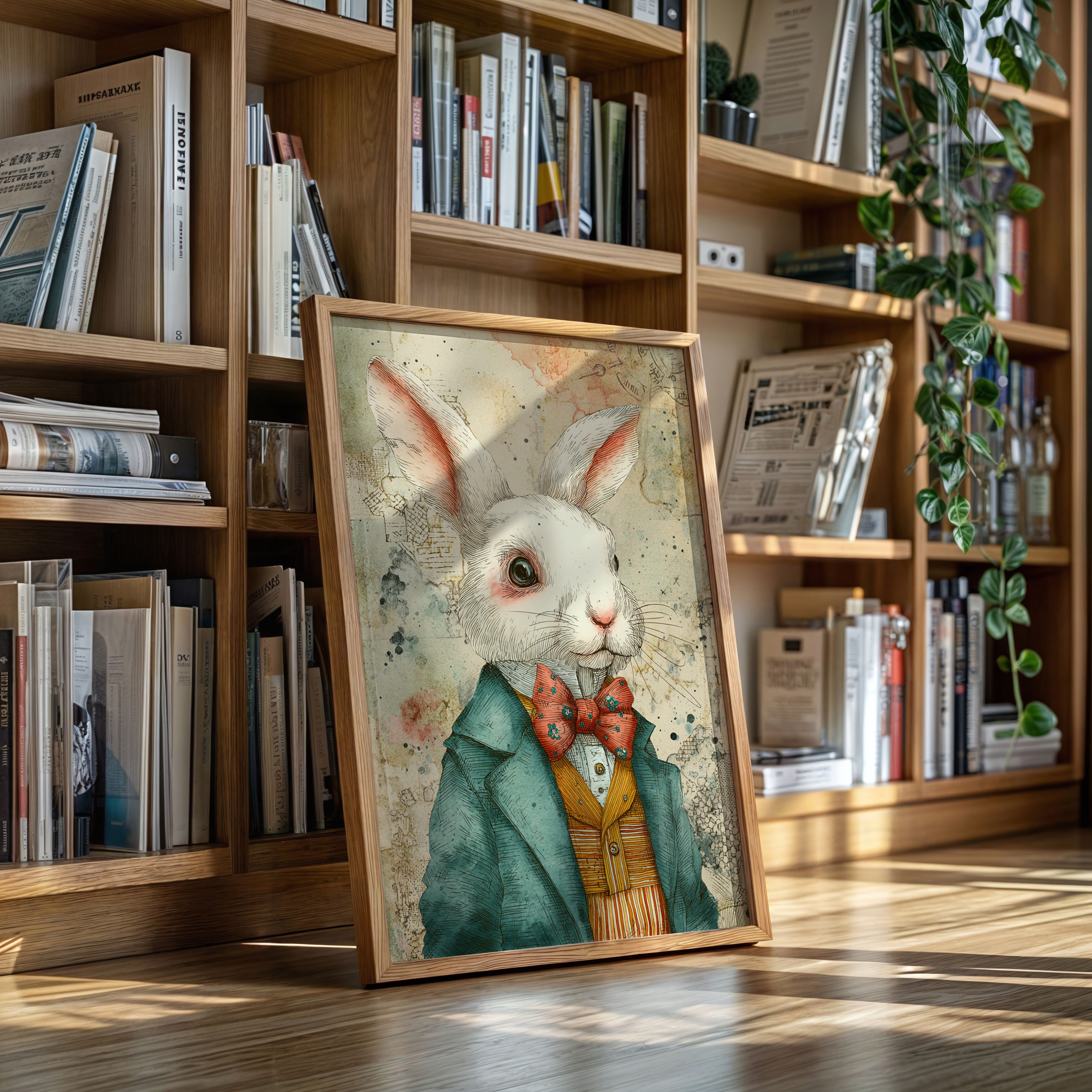 A Rabbit's Timeless Soiree