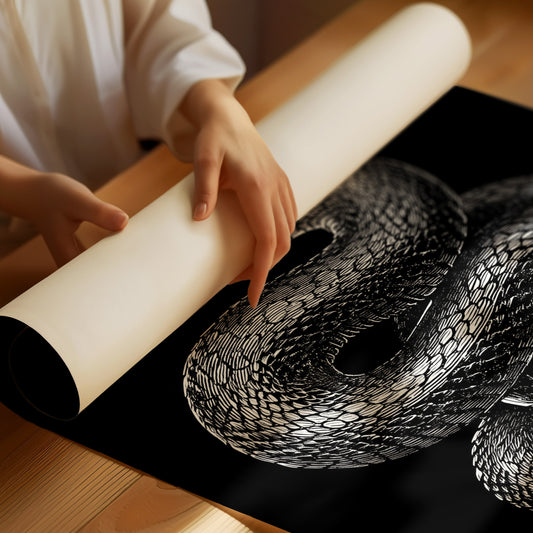 Midnight Scales In Silver Light