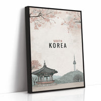 Cherry Blossoms Frame Seoul's Heritage