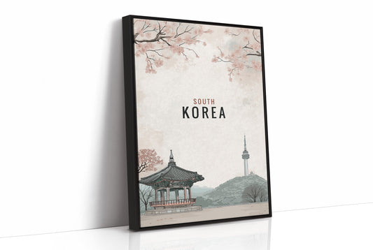 Cherry Blossoms Frame Seoul's Heritage