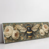 Bee Among the Ivory Blossoms