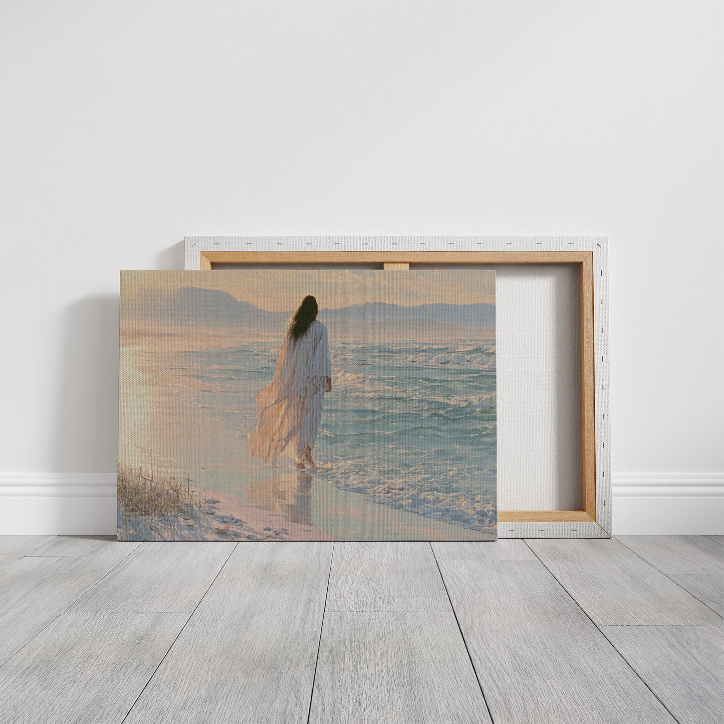 Wading Into Dawn's Embrace