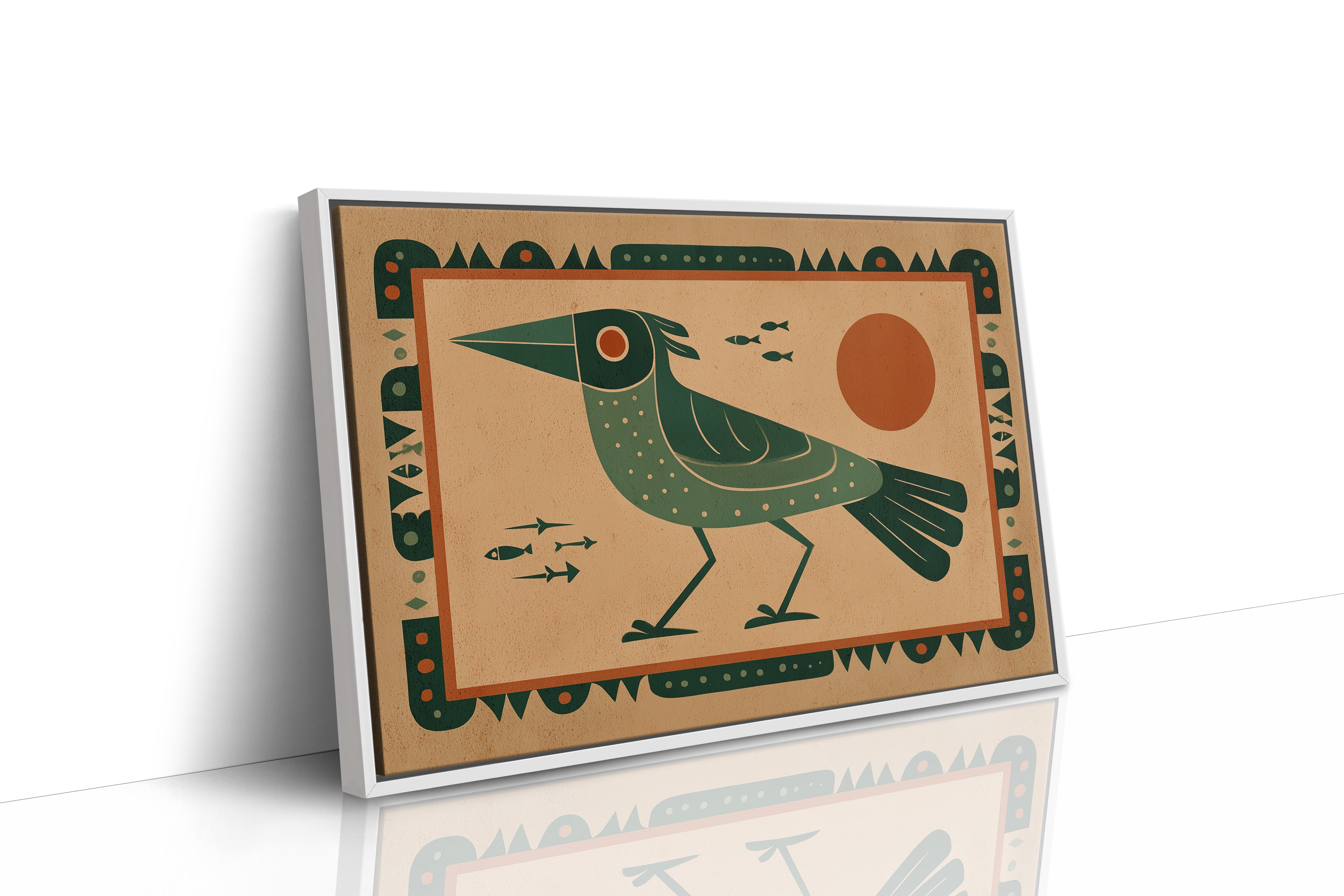 Emerald Watcher Guards Ancient Waters