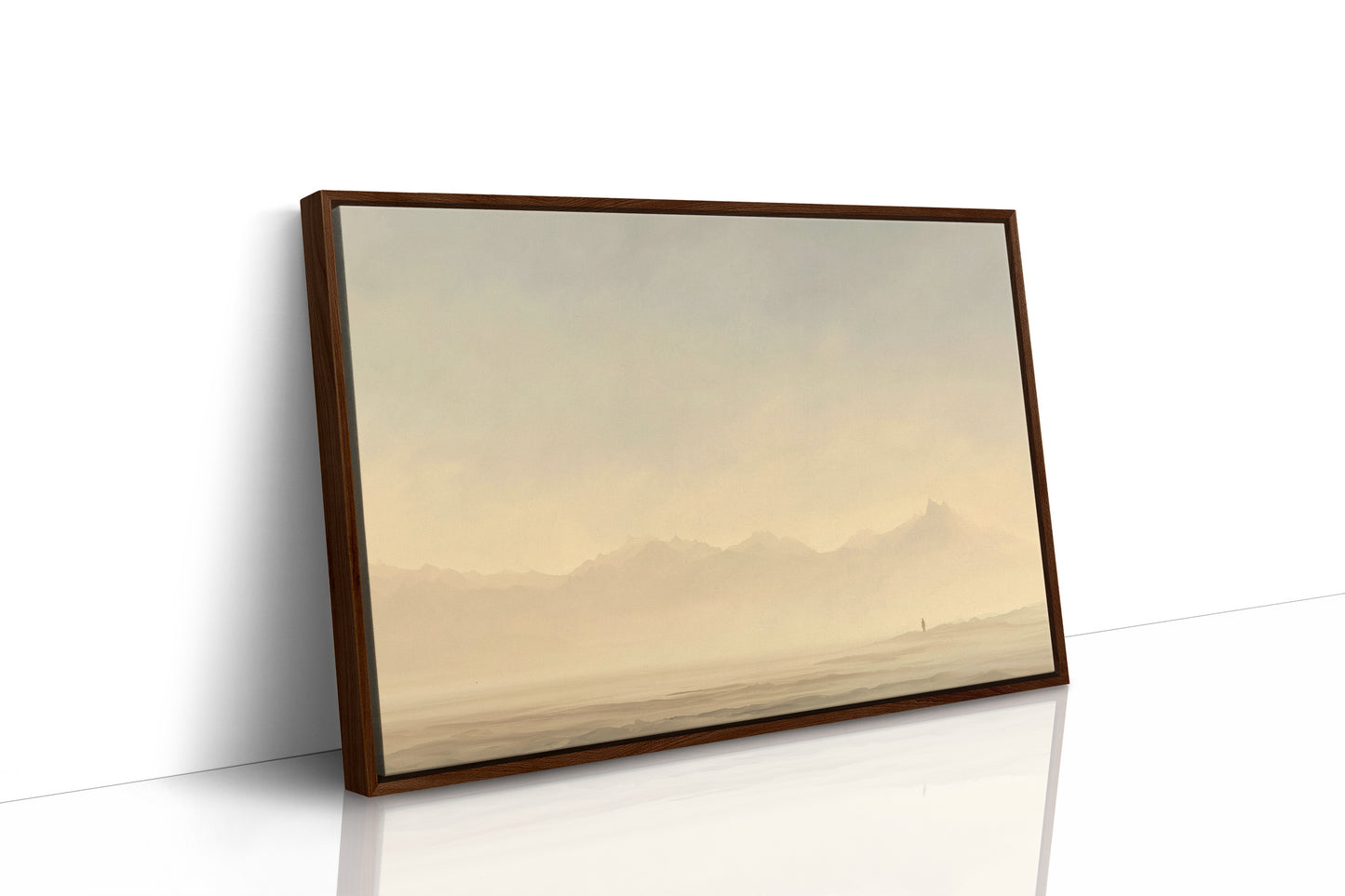 Distance Speaks In Golden Haze