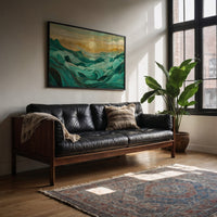 Ocean Mountains Dance At Dawn